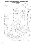 Diagram for 02 - Burner Box, Gas Valves, And Switches, Optional Parts (not Included)