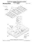 Diagram for 01 - Cooktop, Burner And Grate Parts