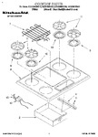 Diagram for 01 - Cooktop, Literature