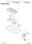 Diagram for 01 - Cooktop, Burner And Grate Parts