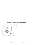 Diagram for 04 - Complete Sealed Gas Burner