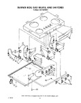 Diagram for 03 - Burner Box, Gas Valves And Switches