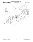 Diagram for 01 - Attachment Parts