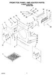 Diagram for 03 - Front/toe Panel And Heater Parts