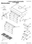 Diagram for 01 - Hood & Ventilation Parts