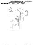 Diagram for 01 - Control Panel Parts