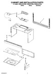 Diagram for 06 - Cabinet And Installation Parts