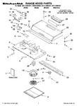 Diagram for 01 - Range Hood Parts