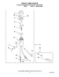 Diagram for 03 - Spout Unit Parts