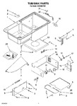 Diagram for 03 - Tub/sink Parts