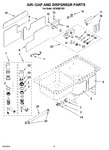 Diagram for 04 - Air-gap And Dispenser Parts