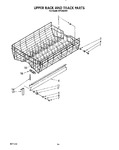 Diagram for 11 - Upper Rack And Track