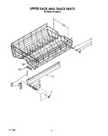 Diagram for 11 - Upper Rack And Track