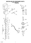 Diagram for 05 - Motor And Ice Container Parts