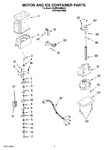 Diagram for 05 - Motor And Ice Container Parts