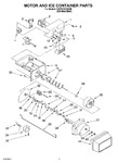 Diagram for 05 - Motor And Ice Container Parts