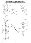 Diagram for 05 - Motor And Ice Container Parts