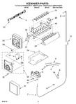 Diagram for 12 - Icemaker Parts, Parts Not Illustrated