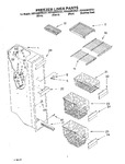 Diagram for 04 - Freezer Liner Parts