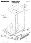 Diagram for 01 - Cabinet Parts