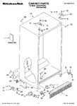 Diagram for 01 - Cabinet Parts