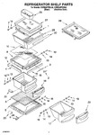 Diagram for 05 - Refrigerator Shelf Parts