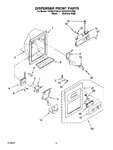 Diagram for 09 - Dispenser Front Parts