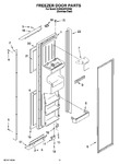 Diagram for 08 - Freezer Door Parts