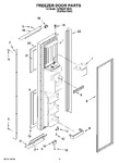 Diagram for 08 - Freezer Door Parts