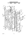 Diagram for 08 - Freezer Door