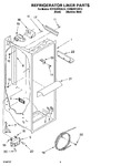 Diagram for 02 - Refrigerator Liner Parts