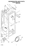 Diagram for 02 - Refrigerator Liner Parts