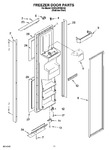 Diagram for 07 - Freezer Door Parts