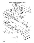 Diagram for 05 - Motor And Ice Container, Lit/optional