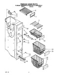 Diagram for 05 - Freezer Liner