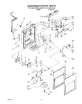 Diagram for 06 - Dispenser Front