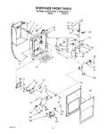 Diagram for 10 - Dispenser Front