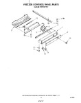 Diagram for 08 - Freezer Control Panel