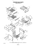 Diagram for 10 - Freezer Shelf