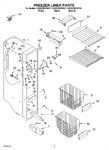 Diagram for 04 - Freezer Liner