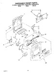 Diagram for 08 - Dispenser Front