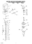 Diagram for 05 - Motor And Ice Container Parts