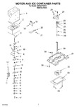 Diagram for 05 - Motor And Ice Container