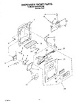 Diagram for 08 - Dispenser Front