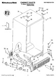 Diagram for 01 - Cabinet Parts