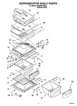 Diagram for 03 - Refrigerator Shelf Parts