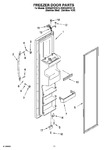 Diagram for 07 - Freezer Door Parts