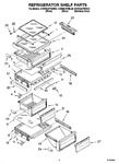 Diagram for 03 - Refrigerator Shelf Parts