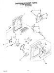 Diagram for 08 - Dispenser Front