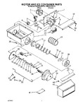 Diagram for 05 - Motor And Ice Container, Lit/optional